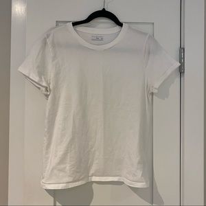 TNA plain white tee